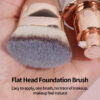 Single flat head foundation makeup brush with box - Image 5