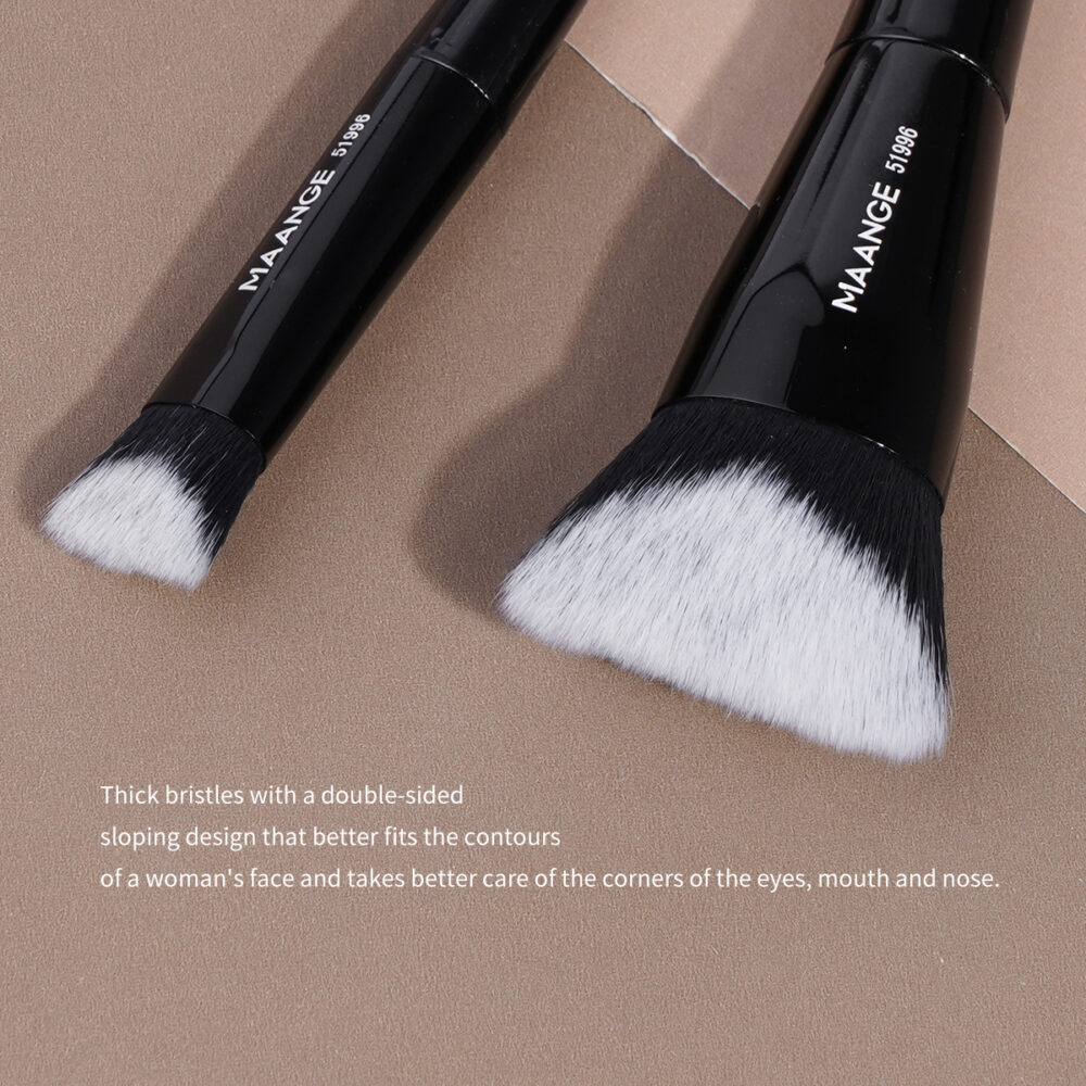 2 pcs double-sided bevel concealer brush set - Image 5