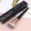 Single flat head foundation makeup brush with box