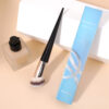 Single oblique tube foundation makeup brush with box