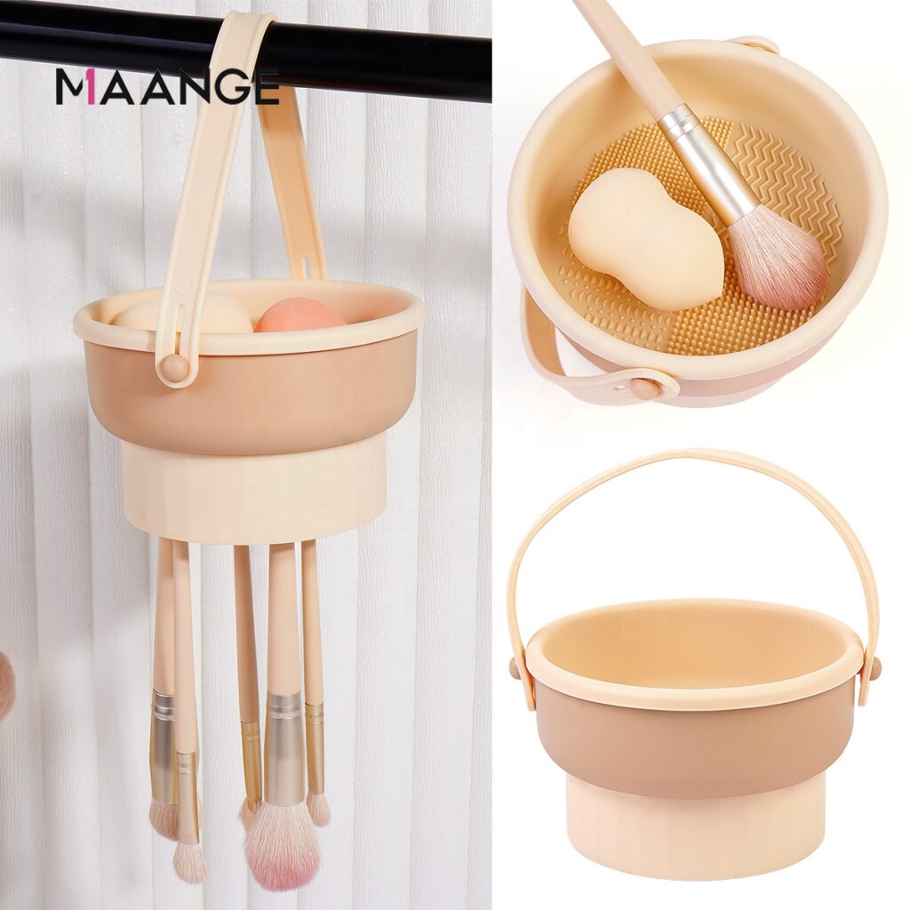 MAANGE makeup brush cleaning and drying bowl