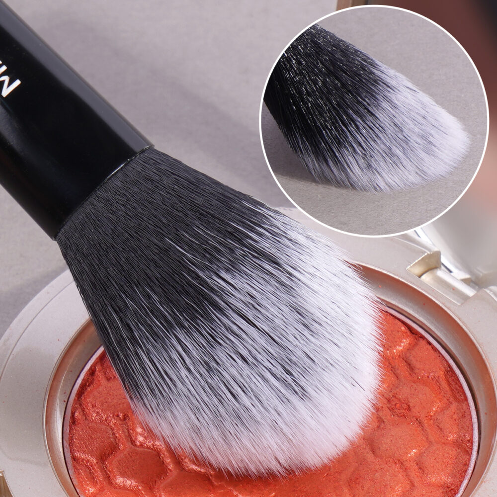 2 pcs conical plastic handle makeup brush set - Image 5