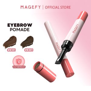 MAGEFY Cream Brow Pomade 2-in-1 Formula Fade, Water & Sweat Resistant Smudge & Clump Free - 图片 2