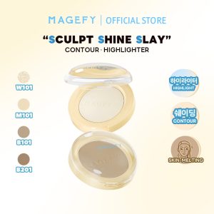 MAGEFY Bronzing Powder Silky Smooth & Natural Matte Long-Lasting & Blendable Soft High-Pigment Formula