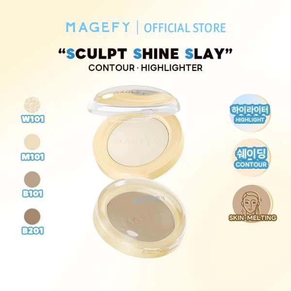 MAGEFY Bronzing Powder Silky Smooth & Natural Matte Long-Lasting & Blendable Soft High-Pigment Formula