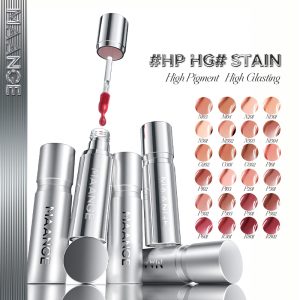 MAANGE Satin Non-Transfer Lipstick 16-Hour Wear 24 Shades  Luminous Satin Finish Full Coverage for Dark Lips Non-Sticky Waterproof & Smudge-Proof