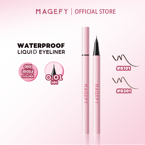 MAGEFY Ultra-Fine 0.01mm Liquid Eyeliner Quick-Dry & Waterproof Long-Lasting Wear