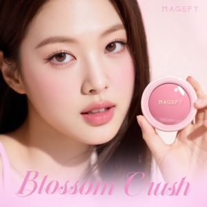 MAGEFY Highly-Pigmented Blush Natural & Long-Lasting Finish Soft Powder with Natural Organic Colorants