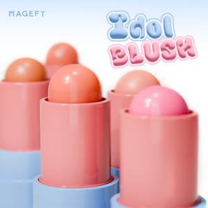 MAGEFY Multi-Blush & Lip Stick Hydrating Formula Soft-Matte Finish Natural Look with Brightening & Contouring Effects - 图片 2