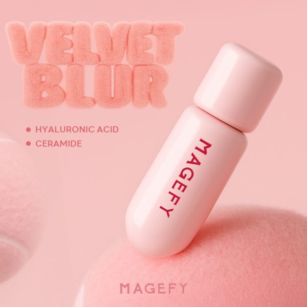 MAGEFY Velvet Lip Mousse Creamy-Matte & Velvet Finish Breathable High-Pigment & Non-Drying