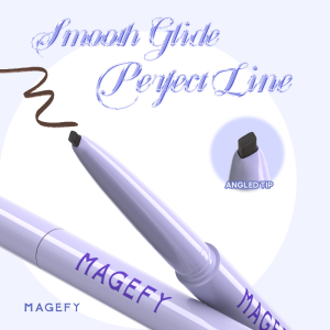 MAGEFY Waterproof & Smudge-Proof Ultra-Fine Gel Eyeliner Pen Soft & Long-Lasting - 图片 2