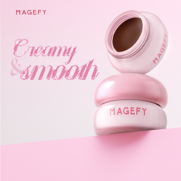 MAGEFY Waterproof & Smudge-Proof Gel Brow Gel Highly Pigmented Long-Lasting & Multi-Purpose