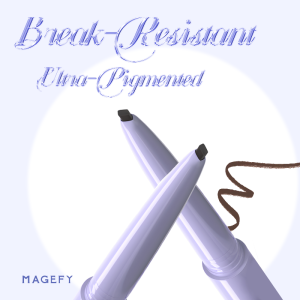 MAGEFY Waterproof & Smudge-Proof Ultra-Fine Gel Eyeliner Pen Soft & Long-Lasting - 图片 3