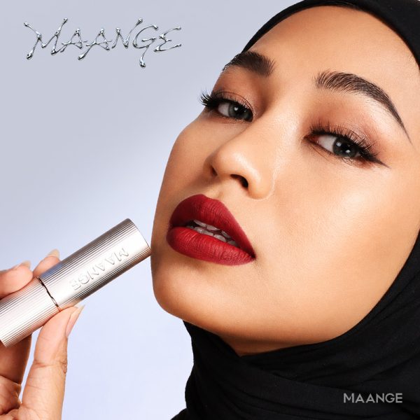 MAANGE Transfer-Proof Matte Lipstick Waterproof Fade-Resistant & Non-Drying High-Pigment & Lightweight