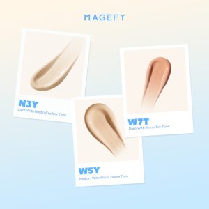 MAGEFY High-Coverage Concealer Hydrating & Long-Wearing Natural Finish & Transfer-Resistant - 图片 4