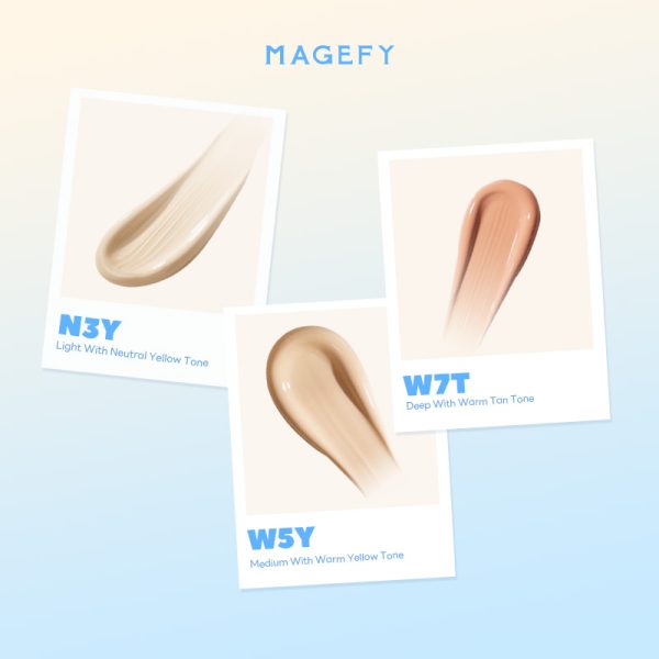 MAGEFY High-Coverage Concealer Hydrating & Long-Wearing Natural Finish & Transfer-Resistant
