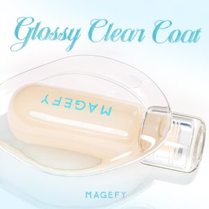MAGEFY Clear Glossy Lip Lacquer | Non-Fading & Transfer-Resistant | Hydrating & Non-Sticky | Waterproof with Plumping Shine - 图片 4