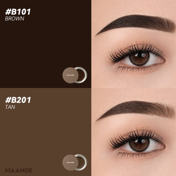 MAANGE Smudge-Proof Gel Brow Gel & Eyeliner Highly Pigmented Long-Lasting Multi-Use
