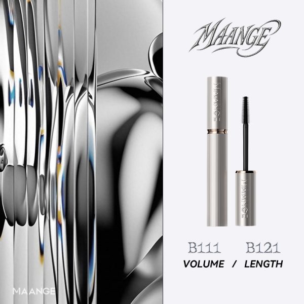 MAANGE Volumizing & Lengthening Mascara 12H Waterproof & Smudge-proof Quick-drying & Long-lasting