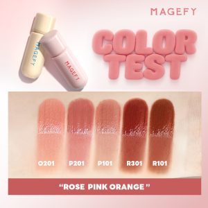 MAGEFY Velvet Lip Mousse Creamy-Matte & Velvet Finish Breathable High-Pigment & Non-Drying - 图片 3