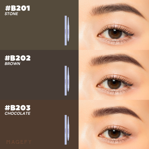 MAGEFY 'Shield' Ultra-Fine Tip Eyeliner Long-Lasting & Waterproof Highly Pigmented & Smooth