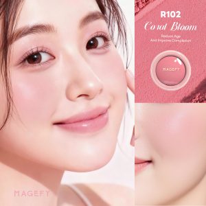 MAGEFY Highly-Pigmented Blush Natural & Long-Lasting Finish Soft Powder with Natural Organic Colorants - 图片 7