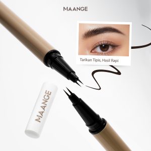 MAANGE Ultra-Slim Duo-Tip Liquid Brow Pen Long-Lasting Pigment Waterproof & Smudge-Resistant - 图片 3