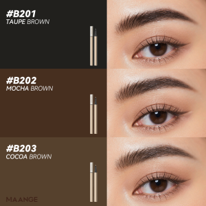 MAANGE 4-Prong Liquid Brow Pen Long-Lasting Color-Locking Waterproof - 图片 5