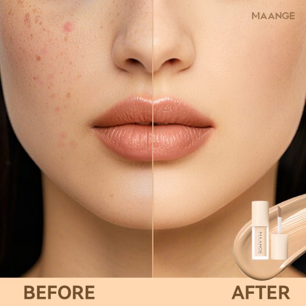 MAANGE Transfer-Proof Matte Lipstick Waterproof Fade-Resistant & Non-Drying High-Pigment Lightweight Formula