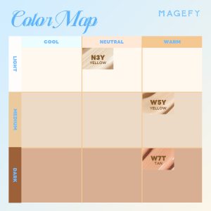 MAGEFY High-Coverage Concealer Hydrating & Long-Wearing Natural Finish & Transfer-Resistant - 图片 5