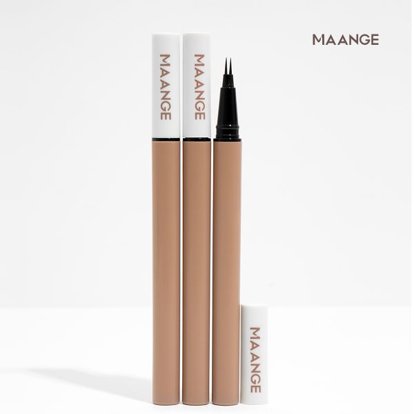 MAANGE Ultra-Slim Duo-Tip Liquid Brow Pen Long-Lasting Pigment Waterproof & Smudge-Resistant