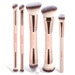 5PCS Dual-head makeup brushes multi-functional facial makeup customization odm Facial makeup brush set - 图片 5