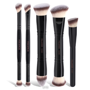 5PCS Dual-head makeup brushes multi-functional facial makeup customization odm Facial makeup brush set - 图片 8