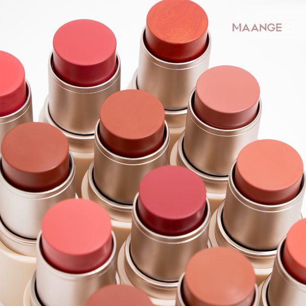 MAANGE Multi-Blush & Lip Stick Smooth Blendable Formula Natural Finish & High Pigment
