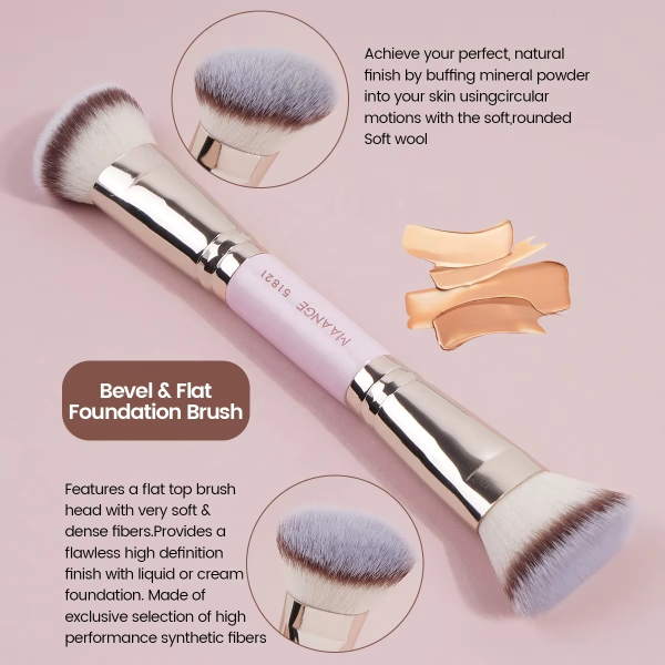 MAANGE Single Double-Ended Makeup Brush