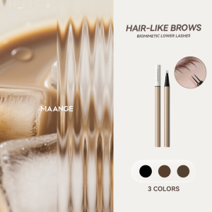 MAANGE Ultra-Slim Duo-Tip Liquid Brow Pen Long-Lasting Pigment Waterproof & Smudge-Resistant - 图片 2