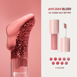 MAANGE Velvet Liquid Blush Long-Lasting & Waterproof Natural Flush & Hydrating - 图片 2