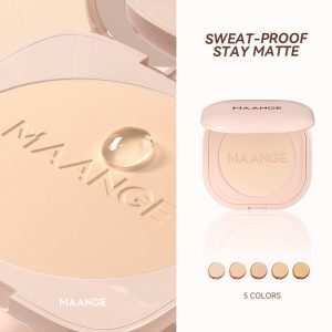 Maange Face Pressed Powder Natural Wholesale Blur Matte Powder Foundation Powder Foundation - 图片 2