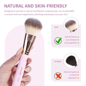 Drop Shipping Product Best Premium Luxury Makeup Brush Set Professional Vegan 7 Pcs Makeup Brush Set - 图片 4