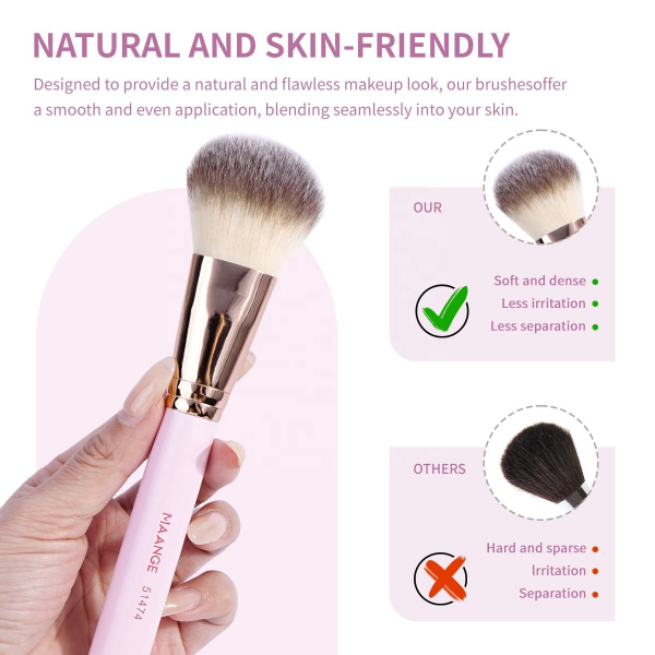 Drop Shipping Product Best Premium Luxury Makeup Brush Set Professional Vegan 7 Pcs Makeup Brush Set