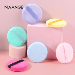 Maange Wholesale 6 Pieces of Flocking Makeup Powder Puff - 图片 2