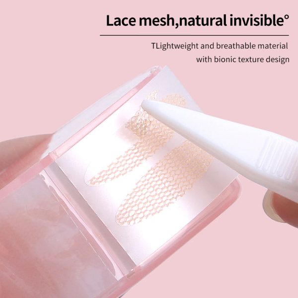 Double Sided Lace Personalized Eyes Care Tools Waterproof Invisible Double Eyelid Tape Sticker Set