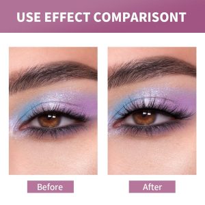 MAGEFY Self Adhesive False Eyelashes Cat Eye Full Strip Eyelashes Self Adhesive Silk False Lashes - 图片 4