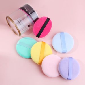 Maange Wholesale 6 Pieces of Flocking Makeup Powder Puff - 图片 4