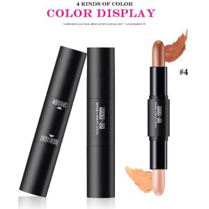Three-Dimensional Contour Makeup 4 Colors Double-headed High-light Concealer Stick - 图片 5