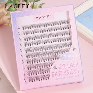 MAGEFY DIY Lash Extensions Natural Fish Tail Eyelashes Handmade 10D 20D 30D Eyelash Extensions
