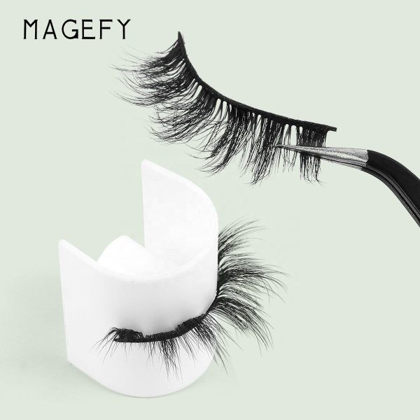 MAGEFY  Handmade Fake Eyelashes Vendor Fluffy Soft Full Strip Eyelashes Natural Cat Eye Lashes