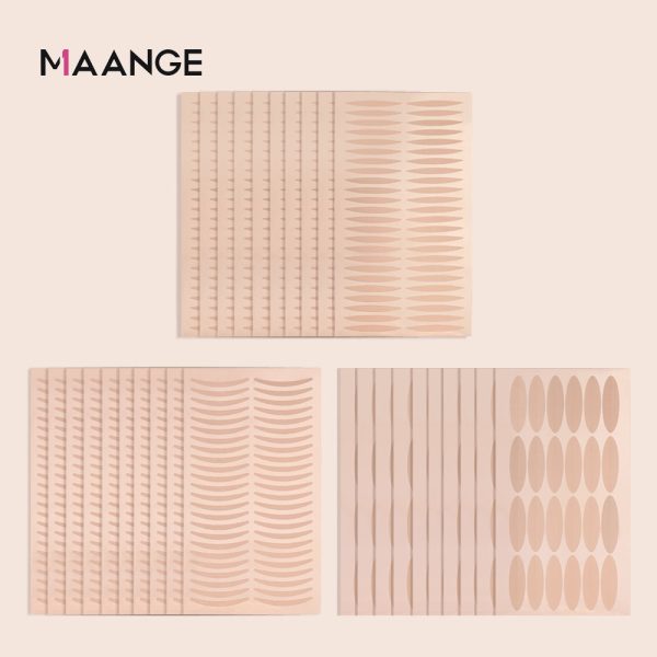 MAANGE Eye Kits Tools Natural Invisible Beauty Eyes Tools Tweezers 30 Sheets Double Eyelid Sticker Tape