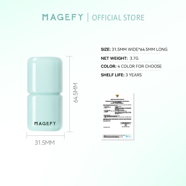 MAGEFY Hydrating Nourishing Stick Colorless Lip Balm Multi-Action Care to Reduce Dryness & Chapping