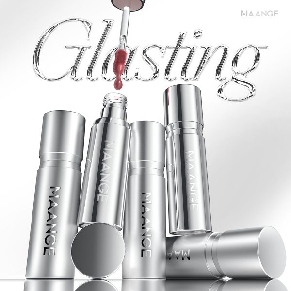 MAANGE Satin Non-Transfer Lipstick 16-Hour Wear 24 Shades  Luminous Satin Finish Full Coverage for Dark Lips Non-Sticky Waterproof & Smudge-Proof